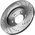 Brake Disc for Ford F-150 (2004–2008) Cross-Drilled Slotted 6 Lug