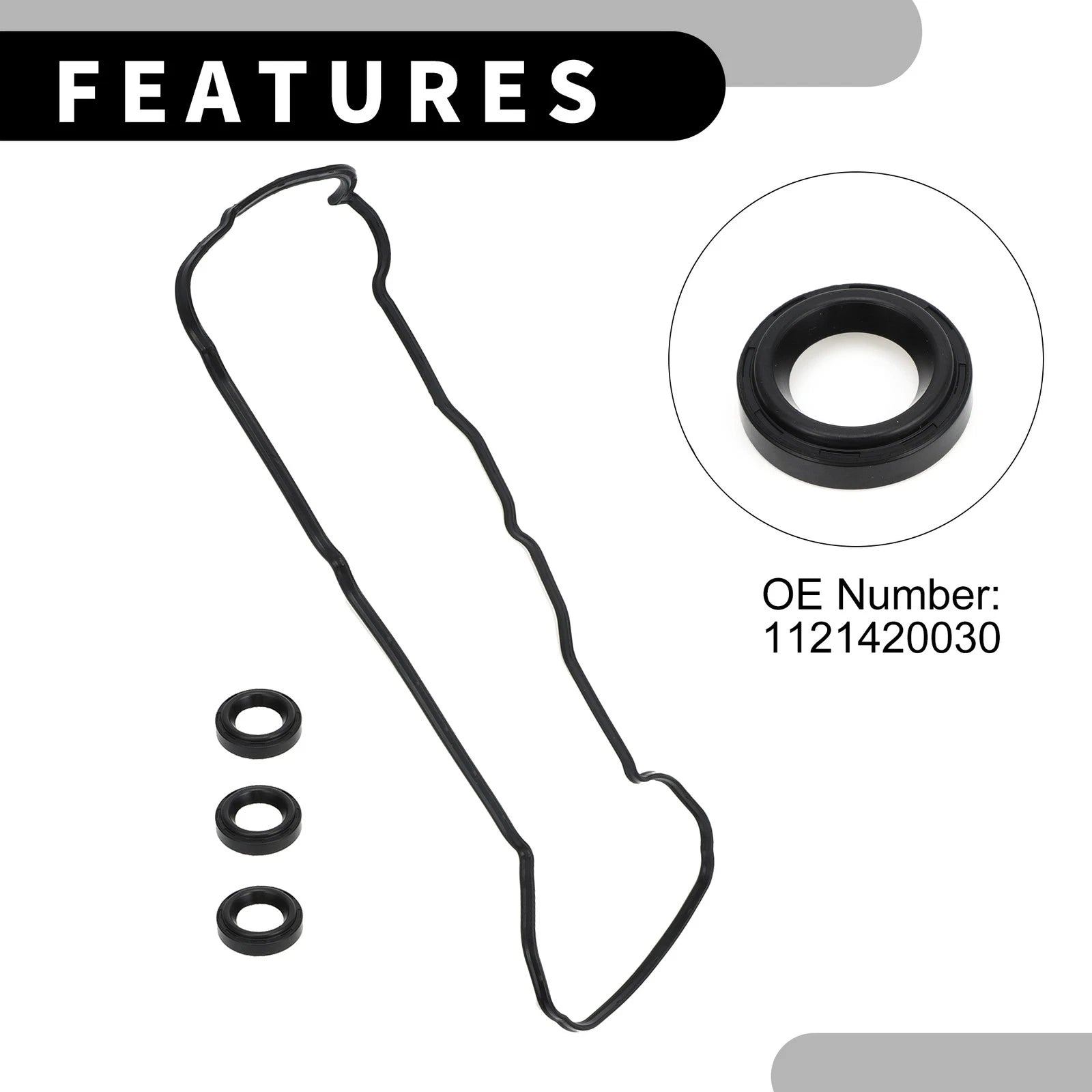 Valve Cover Gasket No.VS50588R for Toyota Avalon Camry, Lexus ES300 RX300 (1995–2003)