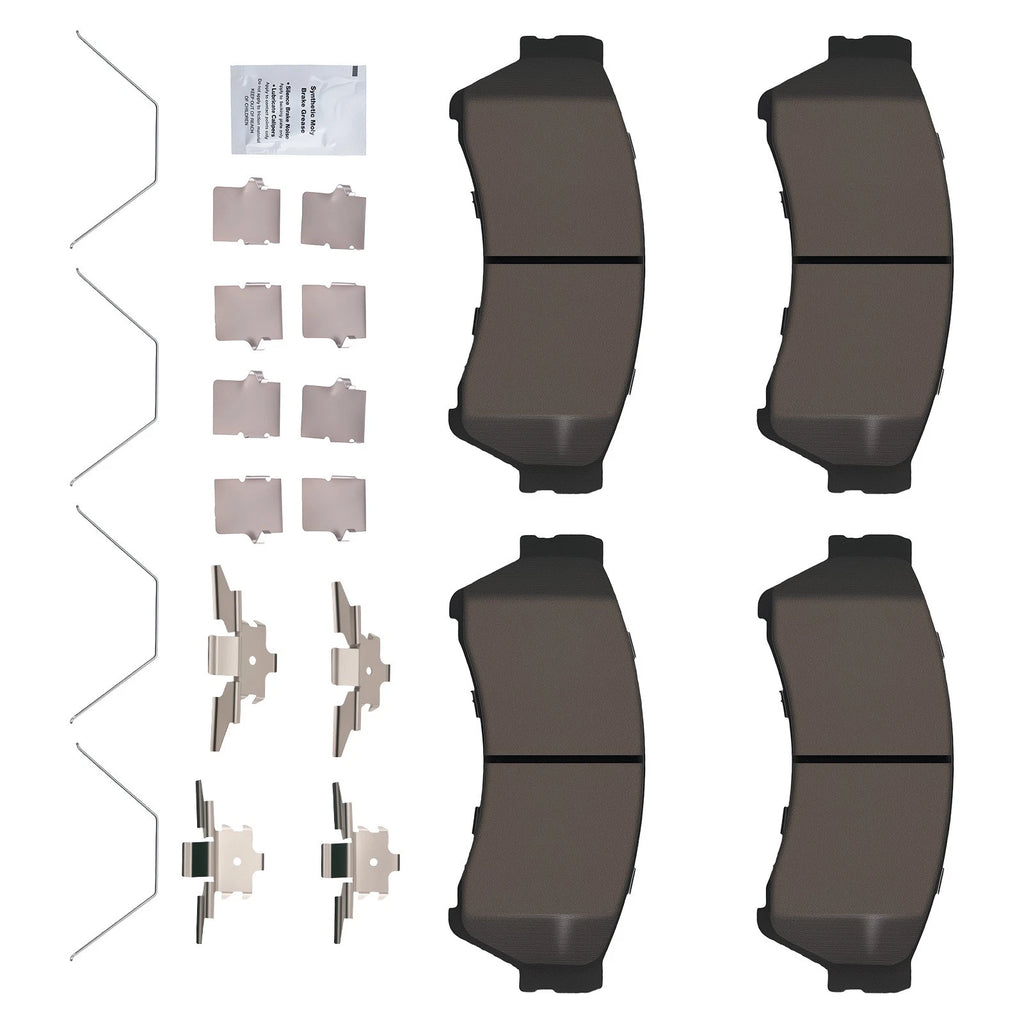 Rear Ceramic Brake Pads Kit for Ford Fusion, Mercury Milan (2006–2012)