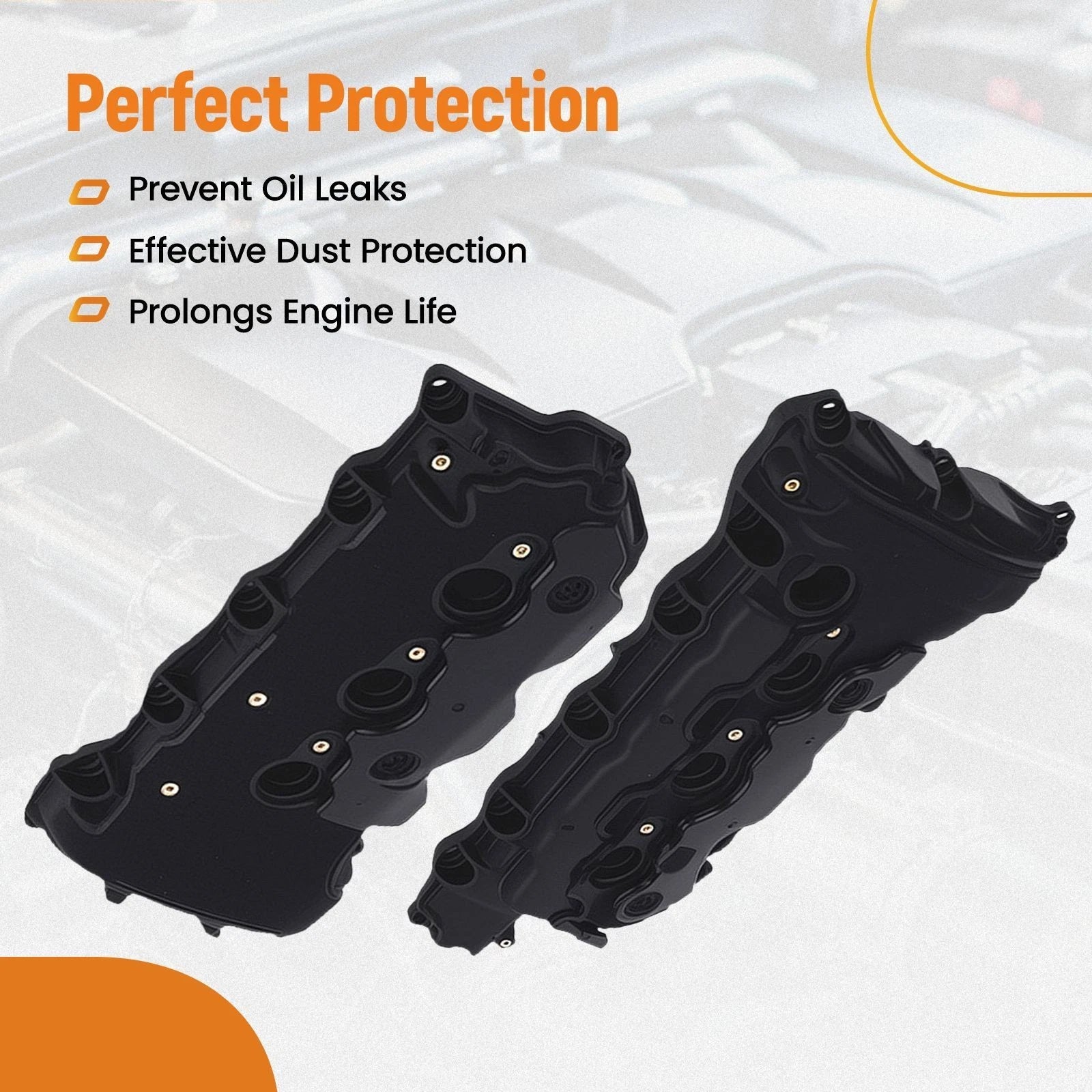 Engine Valve Cover Set for Buick LaCrosse 3.6L V6 (2005–2008) 12647768
