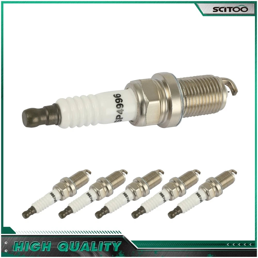 Set of 6 Iridium Spark Plugs for Toyota Supra (1993–1997) Lexus SC300 (1994–1998)