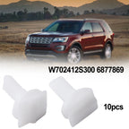 10X Interior A Pillar Plastic Clips for Ford Fiesta (2011–2019)