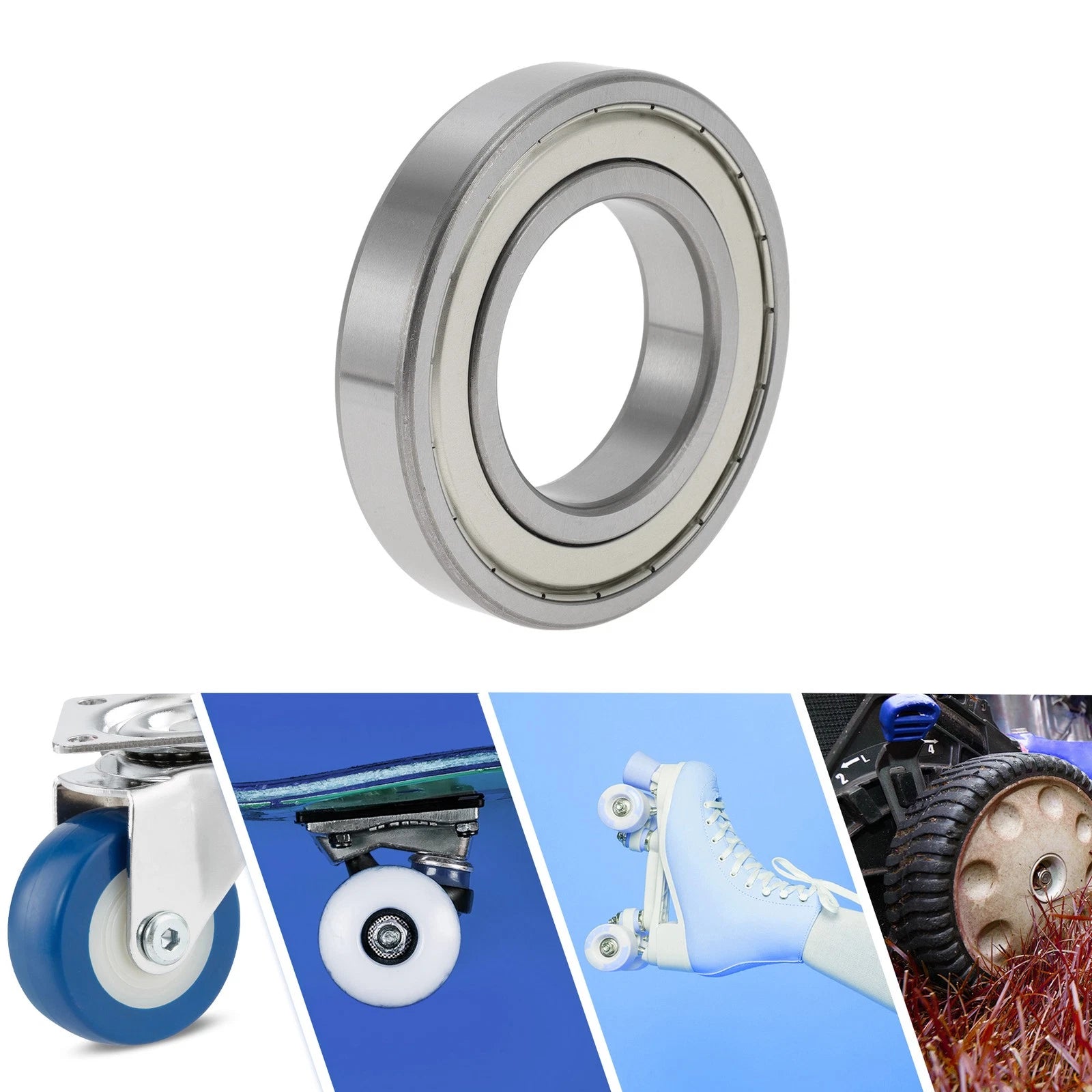 Deep Groove Ball Bearing P6 65x120x23mm for Scooter/Skateboard (1 Pc)