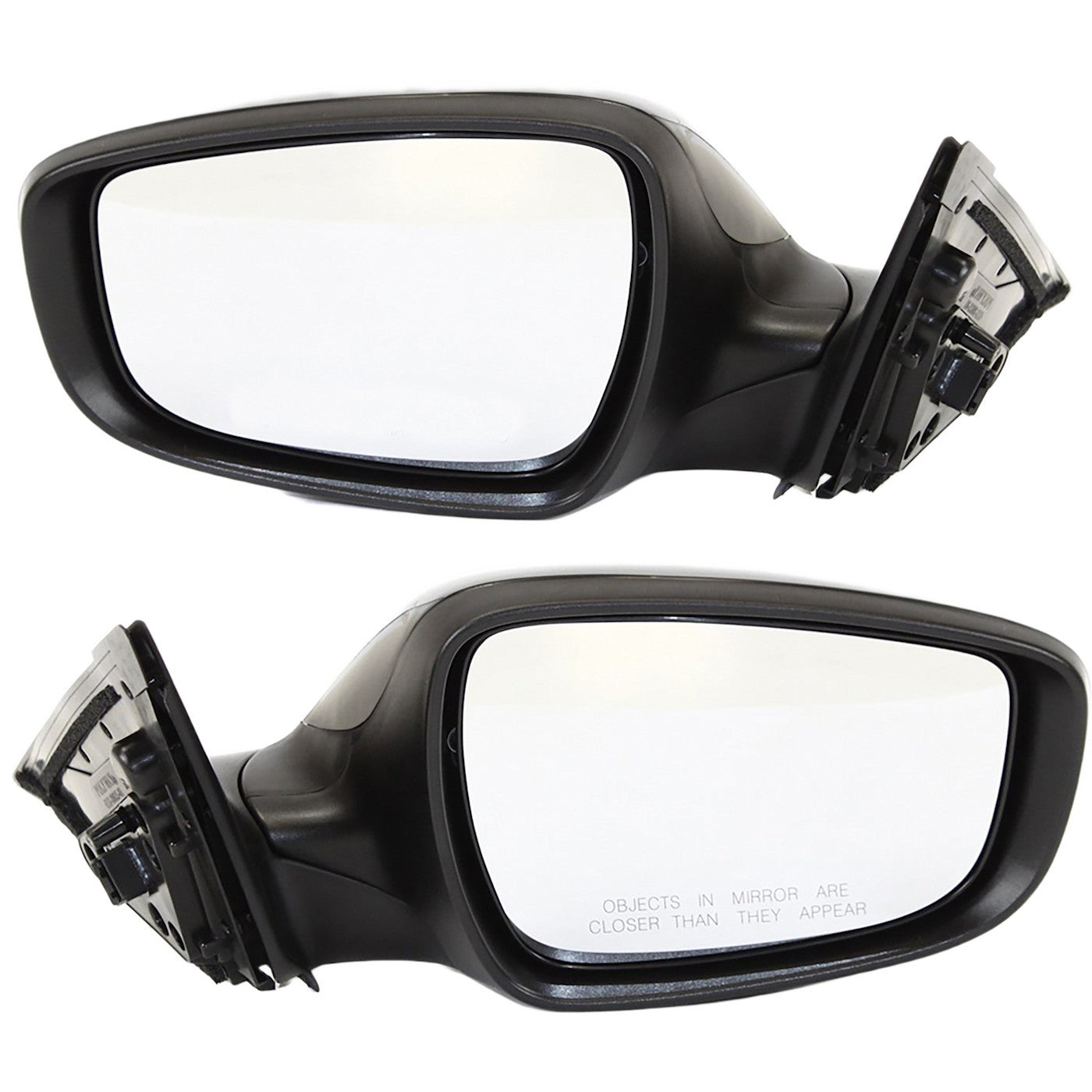 Mirror Pair for Hyundai Veloster (2012–2013) Primed Paintable