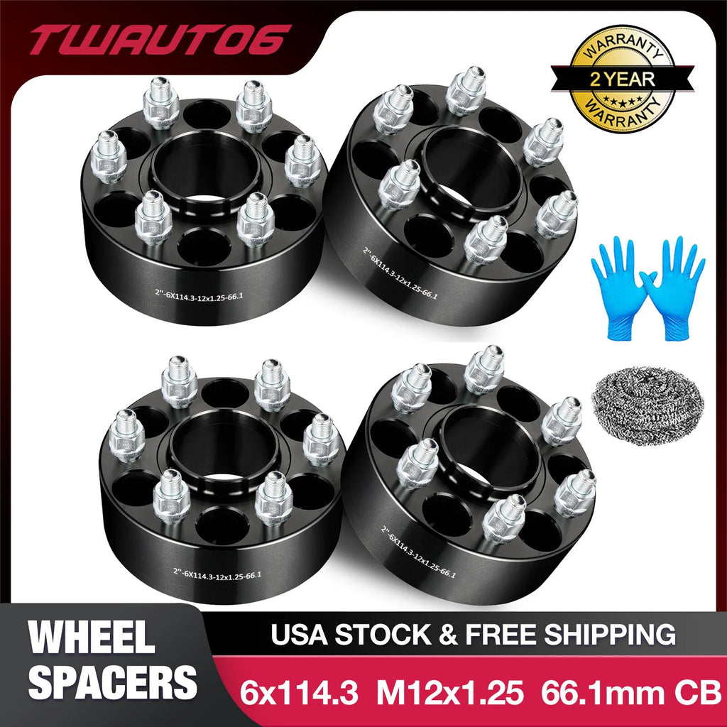 2" Wheel Spacers Hubcentric for Nissan Pathfinder Frontier (2010–2024)