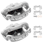 Pair Front Disc Brake Calipers w/ Bracket for Nissan Frontier (1998–2004)