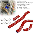Silicone Radiator Coolant Hose for Honda CRF250R CRF250RX (2022–2025) Red