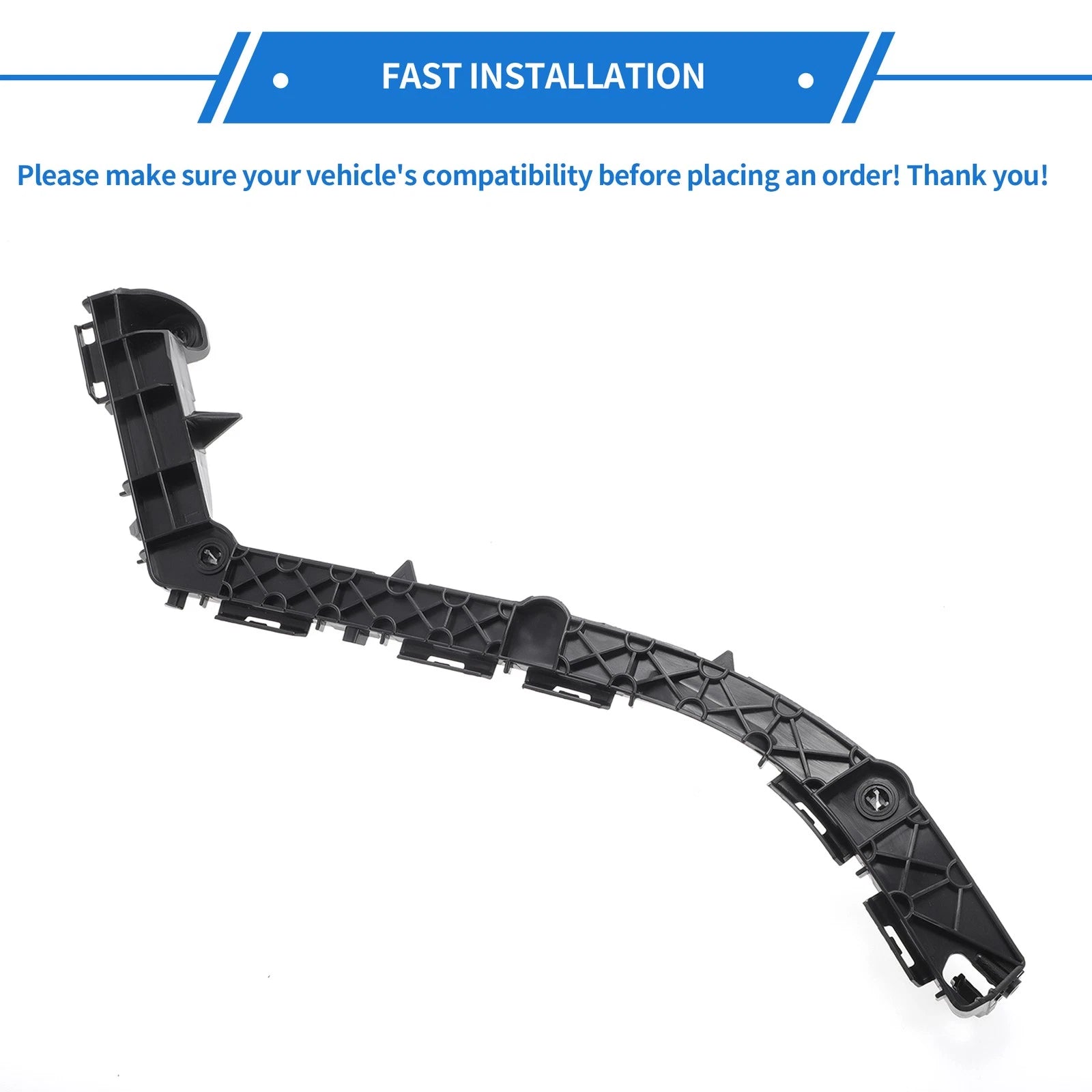 Left Rear Bumper Retainer Bracket No. 5215660080 for Toyota Land Cruiser Prado (1996–2009)
