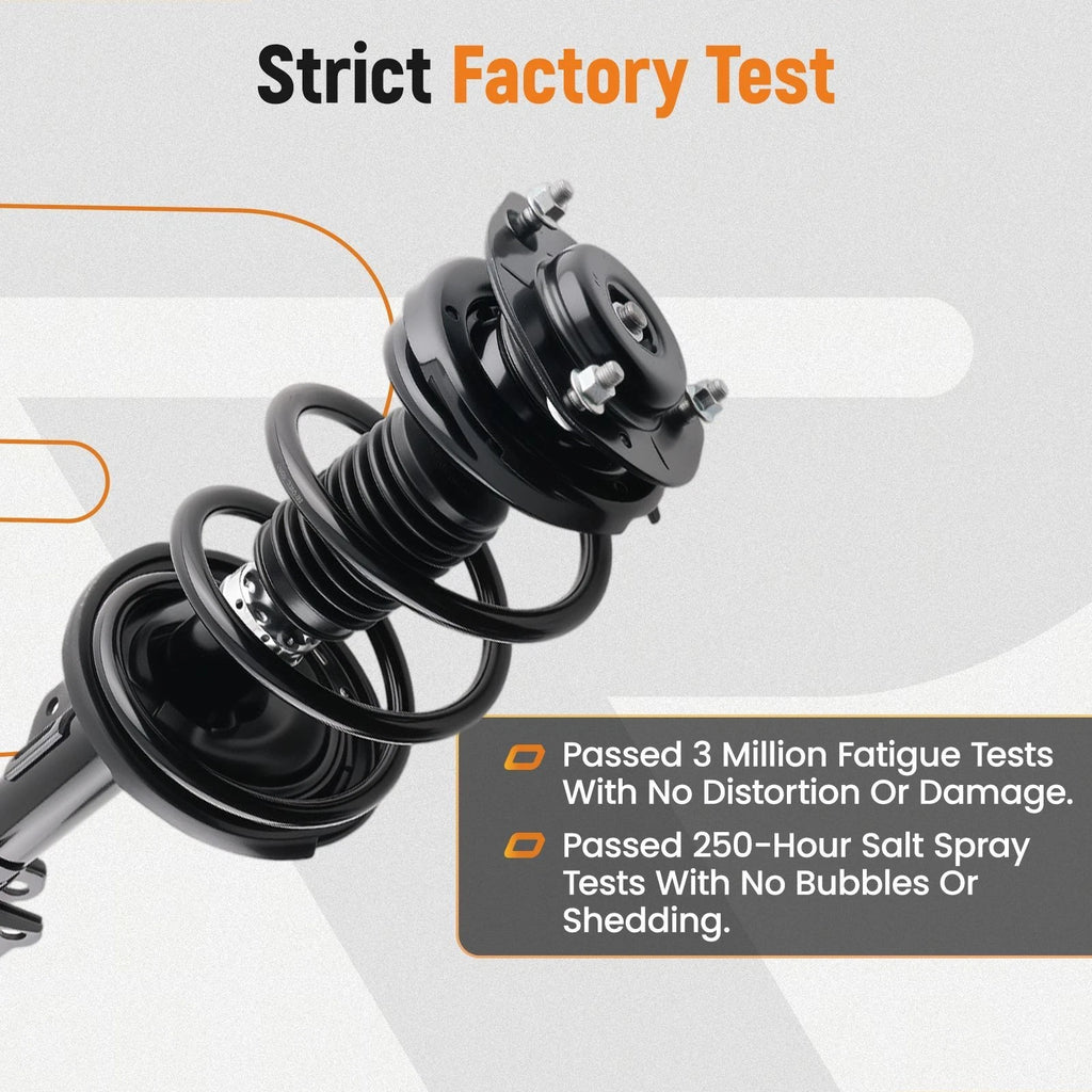 Front Struts with Coil Spring Sway Bar Links for Toyota Venza (2009-2012)