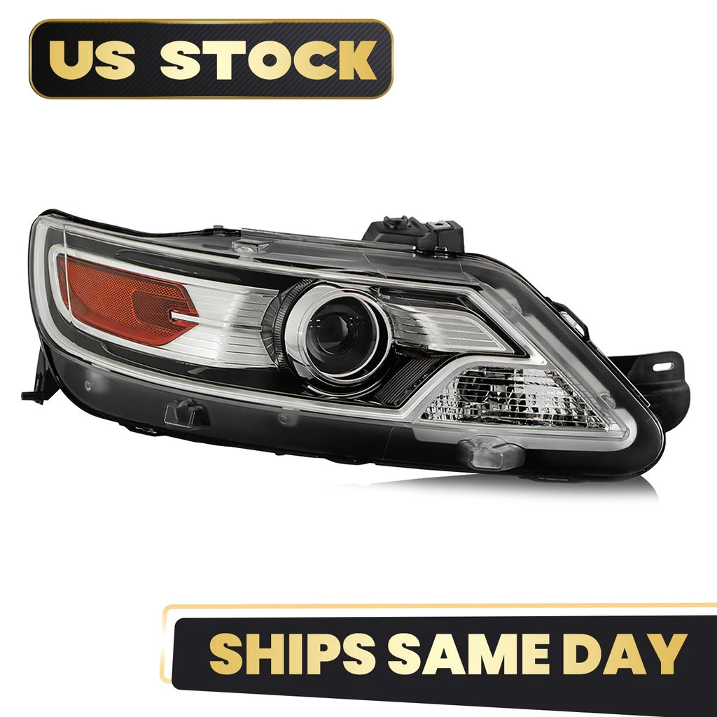 Halogen Projector Headlight for Ford Taurus SE SEL (2010–2012) W/Bulb Right