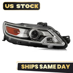 Halogen Projector Headlight for Ford Taurus SE SEL (2010–2012) W/Bulb Right