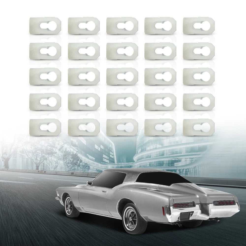 Set of 25 Vinyl Top Trim Molding Clips for Buick Riviera Electra Gran Sport