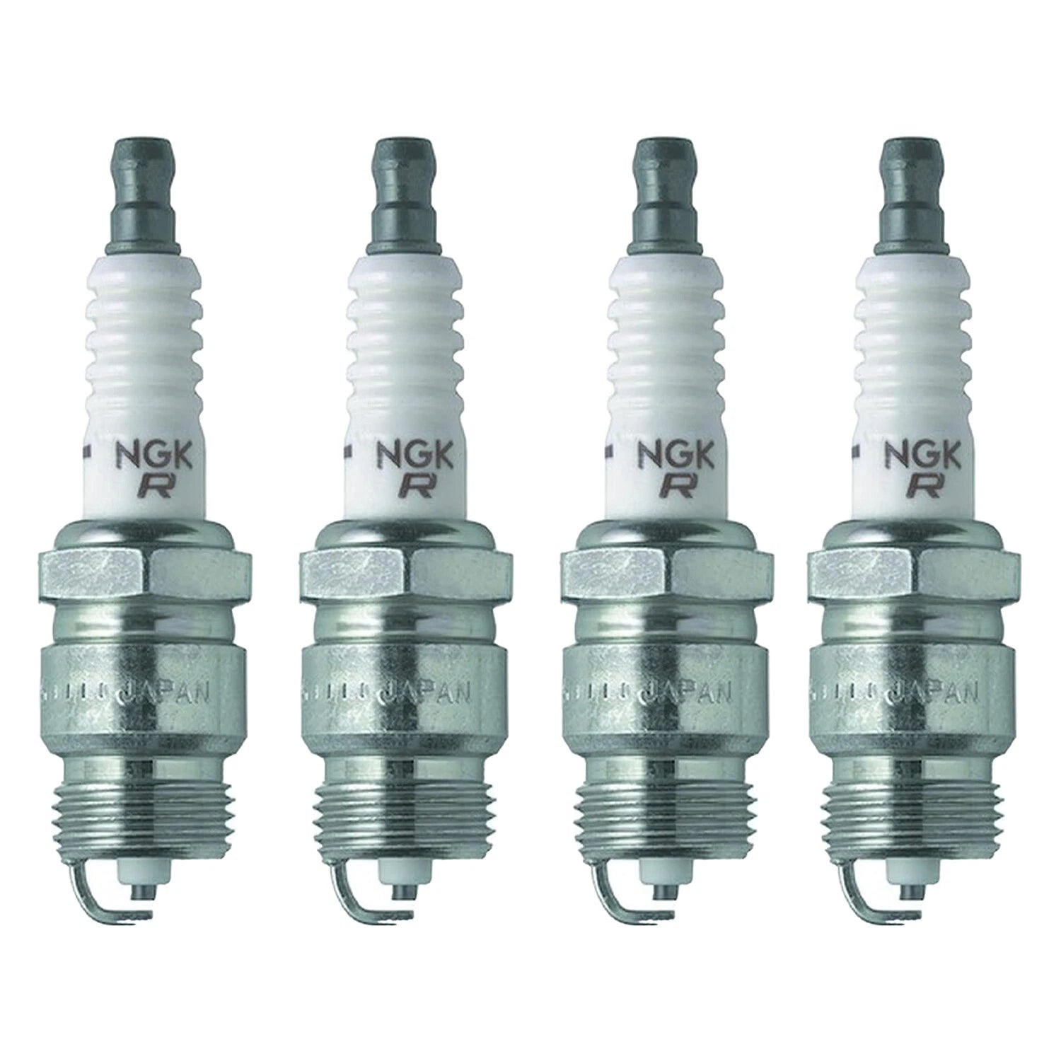Set of 4 NGK V-Power Spark Plugs 2438 for Ford Pinto Mercury Capri (1971–1980)