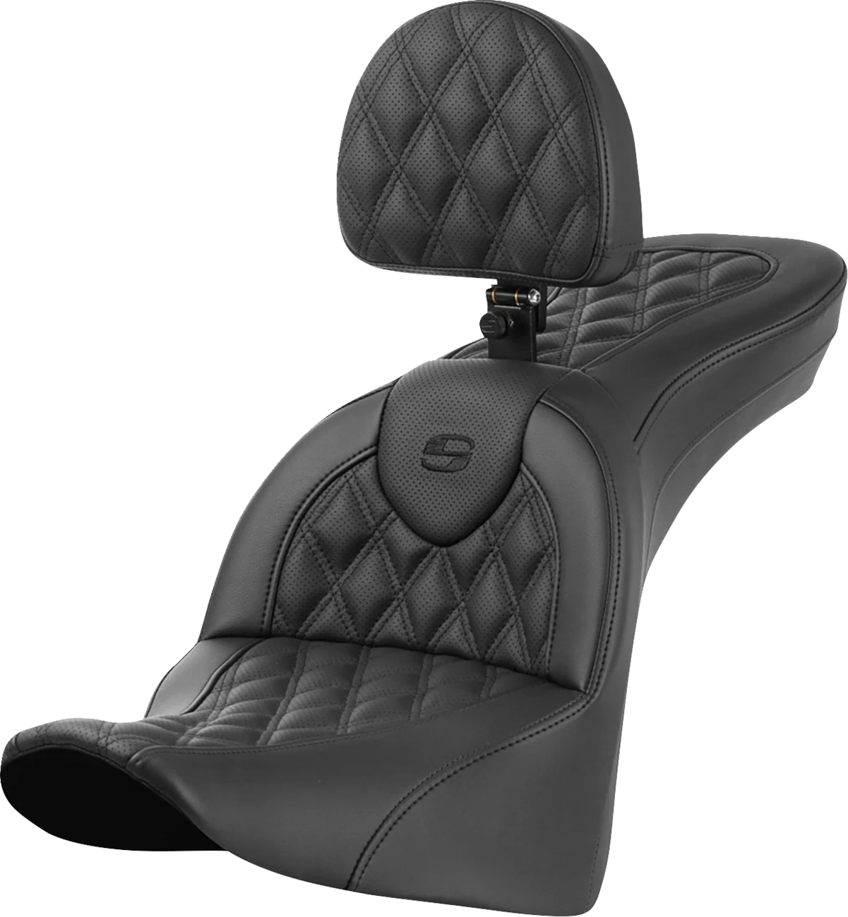Saddlemen Roadsofa Lattice Seat & Backrest for Harley Softail FLHC FLSL (2018–2025)