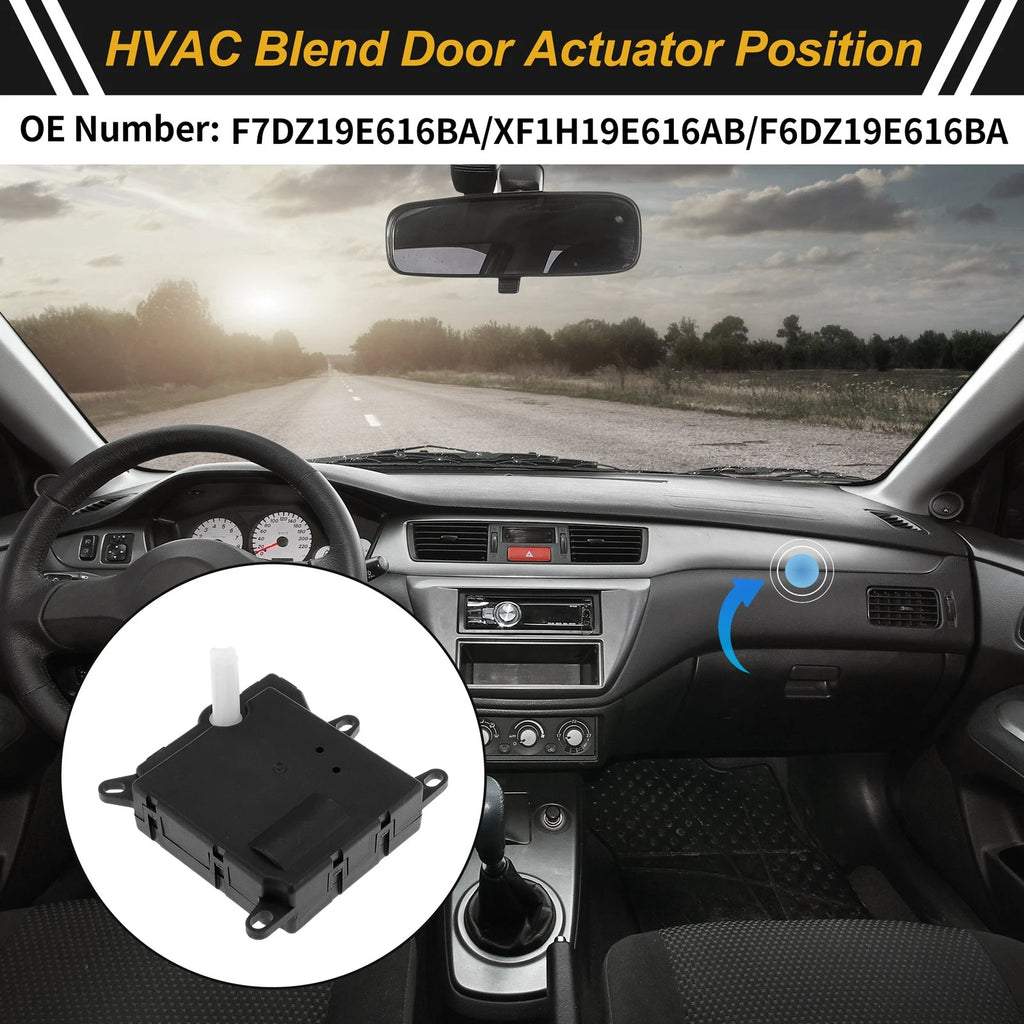 HVAC Heater Blend Door Actuator for Ford Explorer (1991–2001) No.F7DZ19E616BA