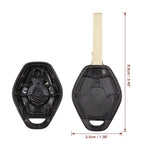 Key Fob Shell Case for BMW 3 5 7 Series E38 E39 E46 E81 (1998–2012)