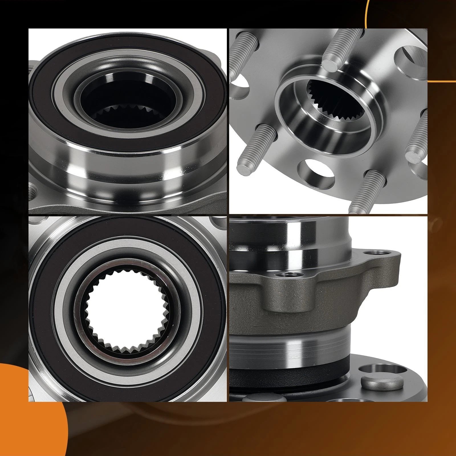 2X Rear Wheel Hub for Lexus IS250 IS350 GS350 (2006–2015) 051-6191