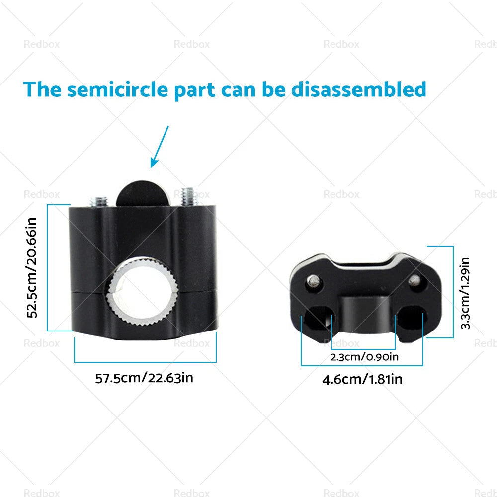 Handlebar Risers Mount Clamp Adaptor for Pit Dirt Bike (22mm to 28mm)