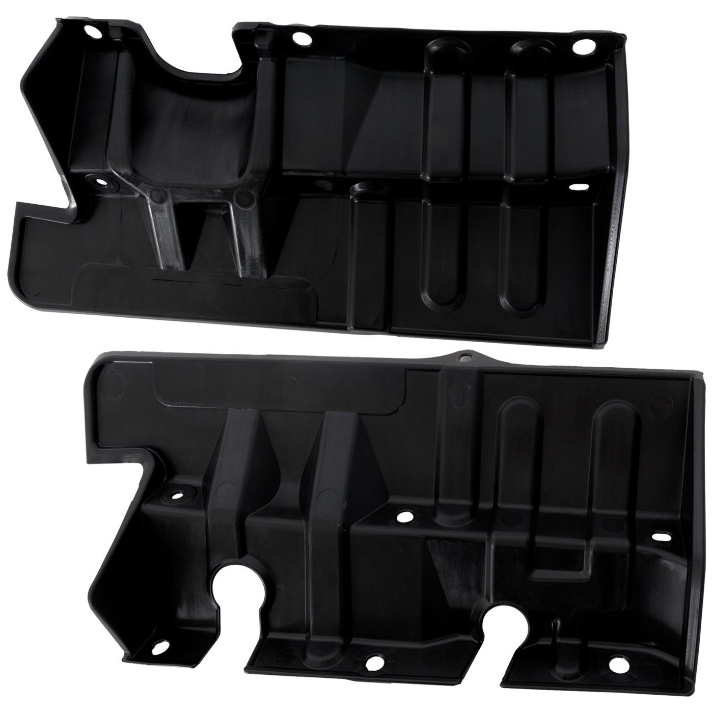 Set of 2 Radiator Support Covers for Driver & Passenger Side
