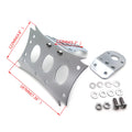 Chrome License Plate Bracket for Suzuki Kawasaki Yamaha Honda