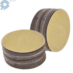 Set of 100 Hook Loop Sanding Discs for Various Models (5", 240 Grit)