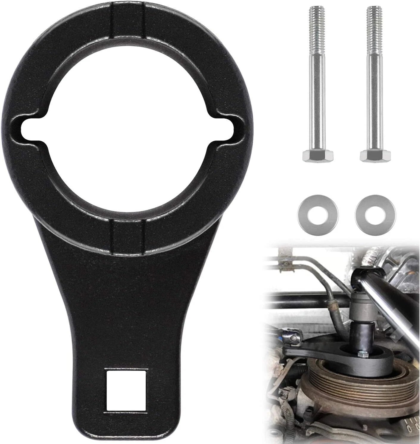 Crankshaft Holder Tool Set for Toyota Lexus (Harmonic Damper Pulley)