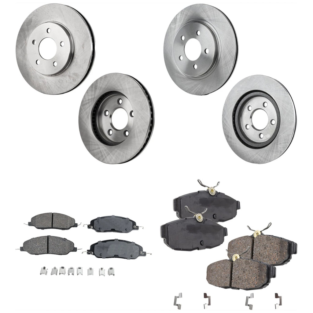 Brake Disc and Pad Kit for Ford Mustang (2005–2010)
