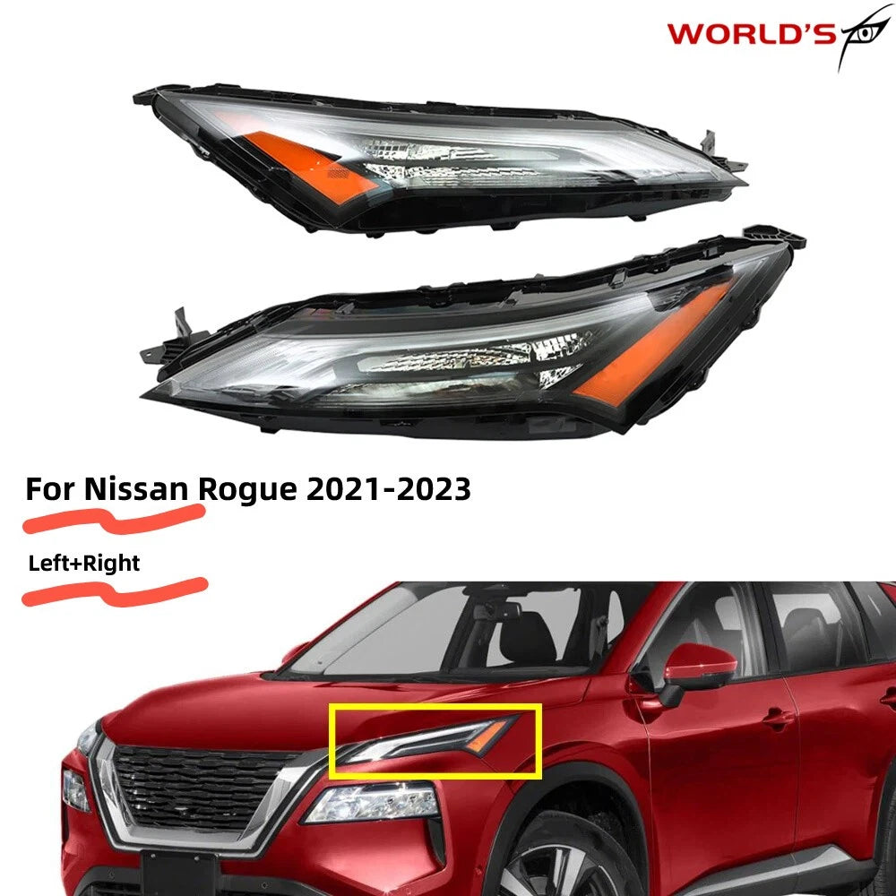 Set of 2 Daytime Running Lights for Nissan Rogue (2021–2023)