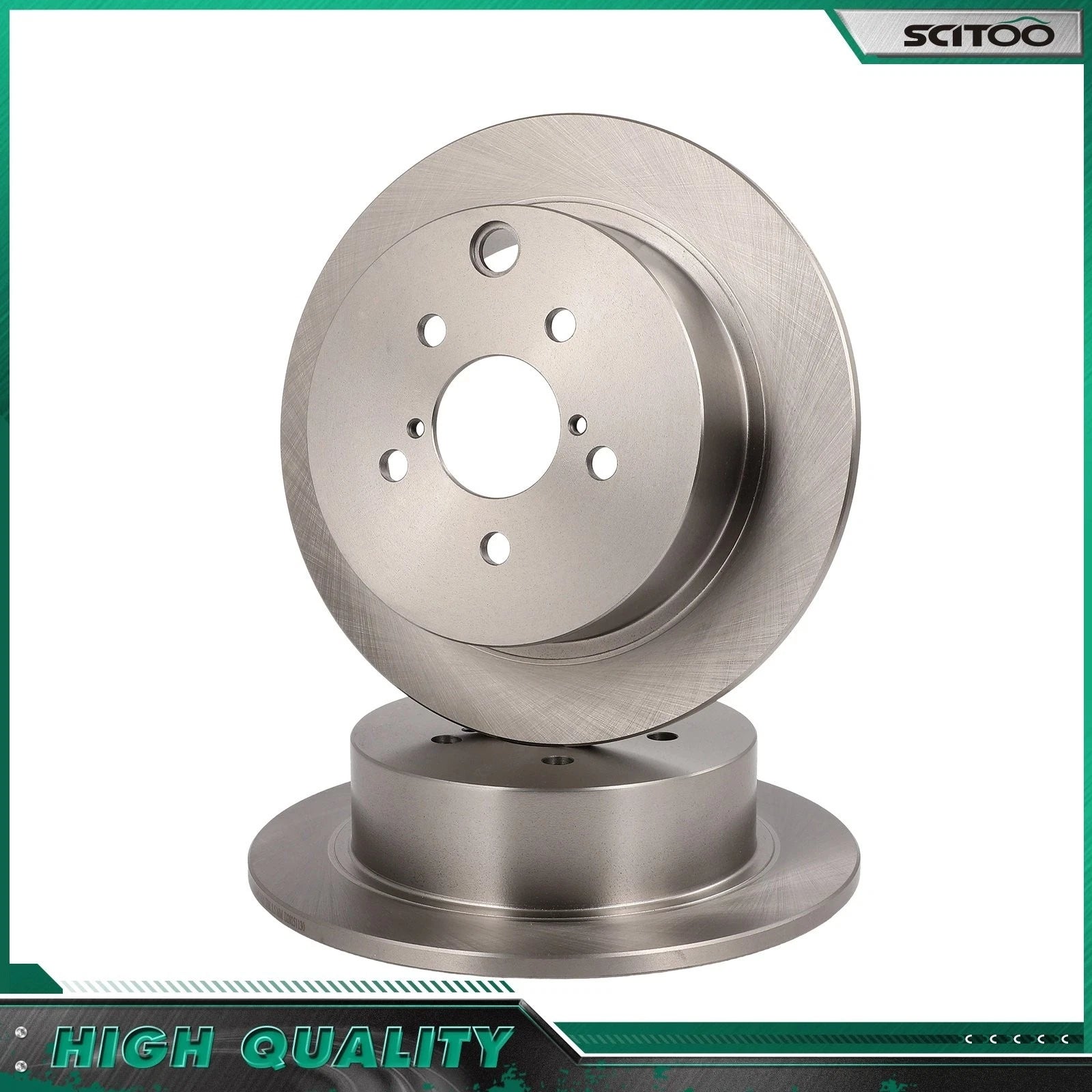 Rear Brake Rotors for Subaru Crosstrek (2016–2018) & Impreza (2015–2023)