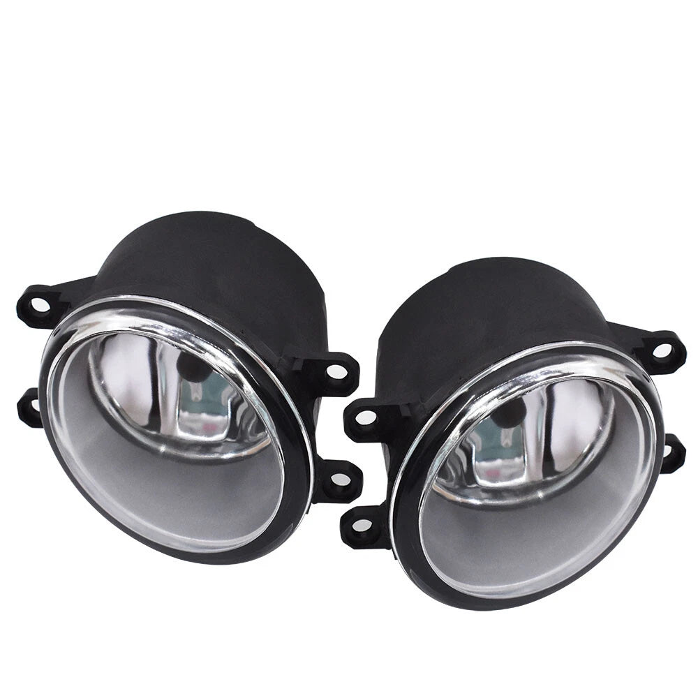 Clear Lens Halogen Fog Lights Pair for Toyota Yaris (2006–2011)