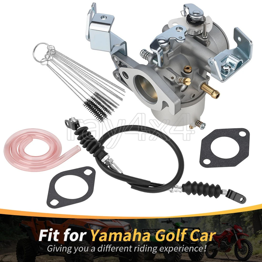 Carburetor for Yamaha Golf Cart G2 G8 G9 G11 (1985–1996) w/ Cable Kit