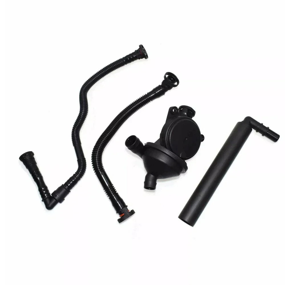 Crankcase Breather PCV Valve w/ Hose Kit for BMW E46 318i/E90/Z4 (2005–2008)