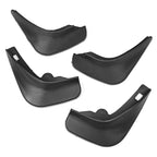 Set of 2 Black Mud Flaps for Ford Focus Sedan MK2 MK2.5 (2005–2011)