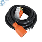 30 Amp Generator Extension Cable 15 Feet NEMA L14-30 (Up to 7500W)
