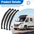 Set of 4 Leaf Springs for Trailer (3000 lbs Capacity)
