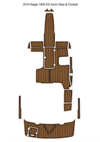 EVA Foam Teak Deck Floor Mat for Regal 1900 ES (2016)