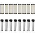 8X Inner and Outer Air Filters for Bobcat (Replaces 4114746)