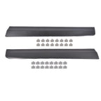 2X Front Lower Door Trim Molding for Cadillac XT5 (2017–2025) Black