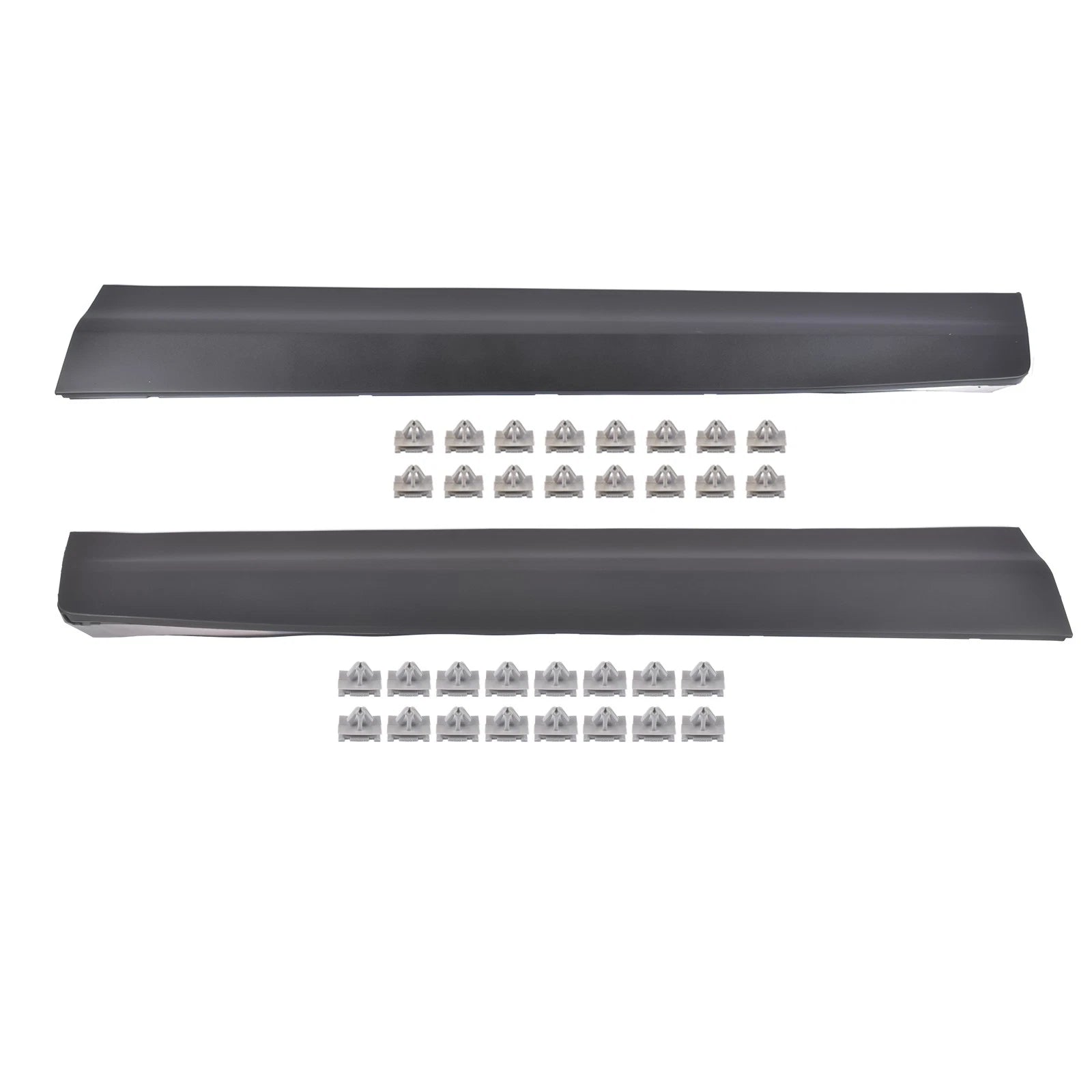 2X Front Lower Door Trim Molding for Cadillac XT5 (2017–2025) Black