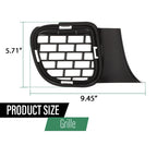 Set of 2 Front Bumper Fog Light Covers for Dodge Challenger (2015–2023)