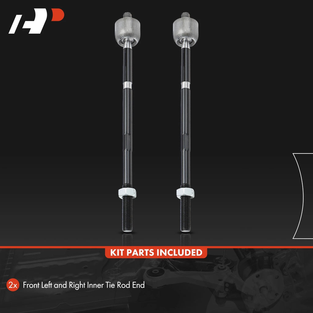 2X Front Inner Tie Rod End for Ford EcoSport (2018)