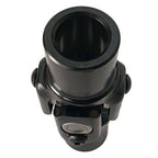 3/4" Round Single Black Universal Steering Shaft U-Joint for Various Models