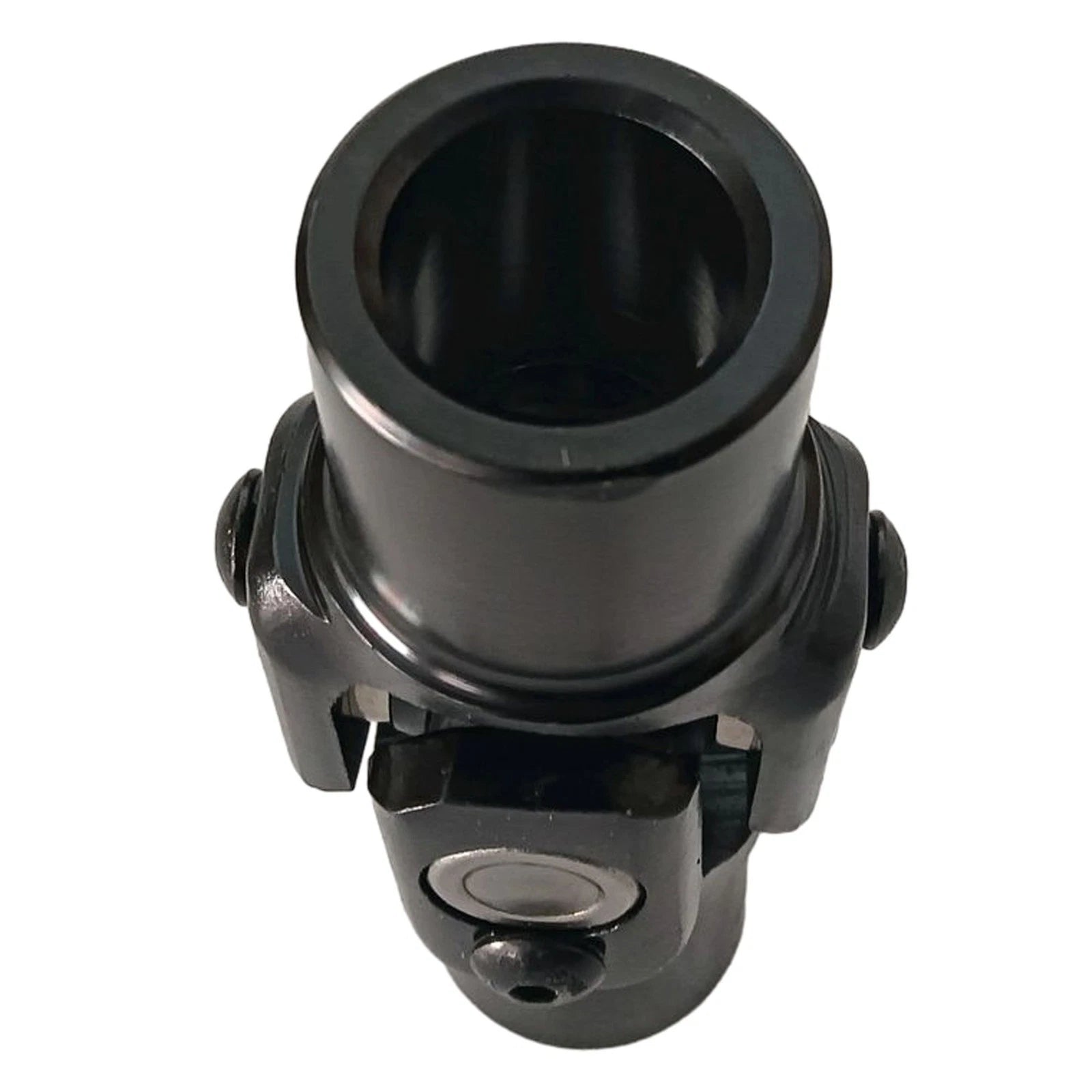 3/4" Round Single Black Universal Steering Shaft U-Joint for Various Models