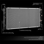 Aluminum Radiator DPI 13767 for Sierra Silverado 1500 Limited (2019–2022)