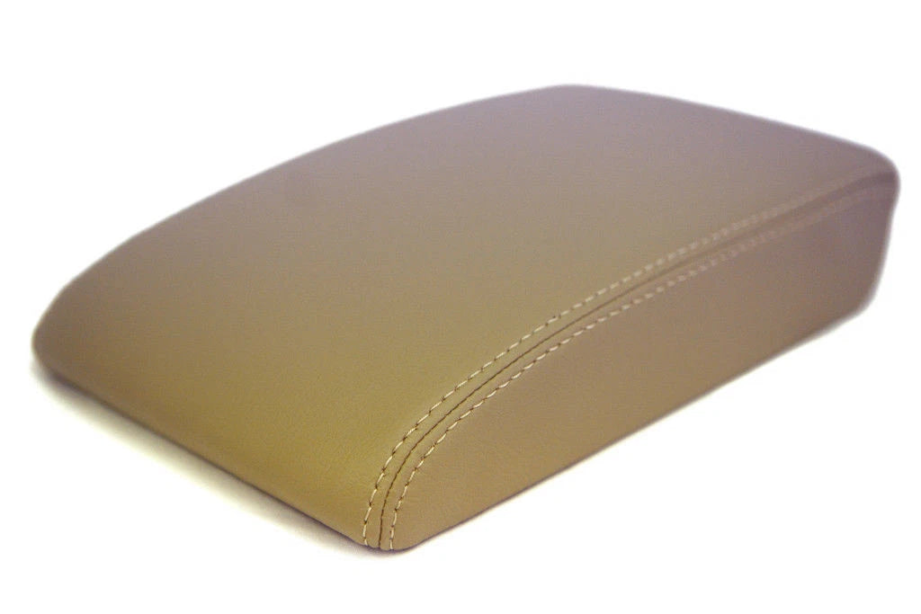 Center Console Armrest Cover for VW Tiguan (2009–2017) Beige Leather