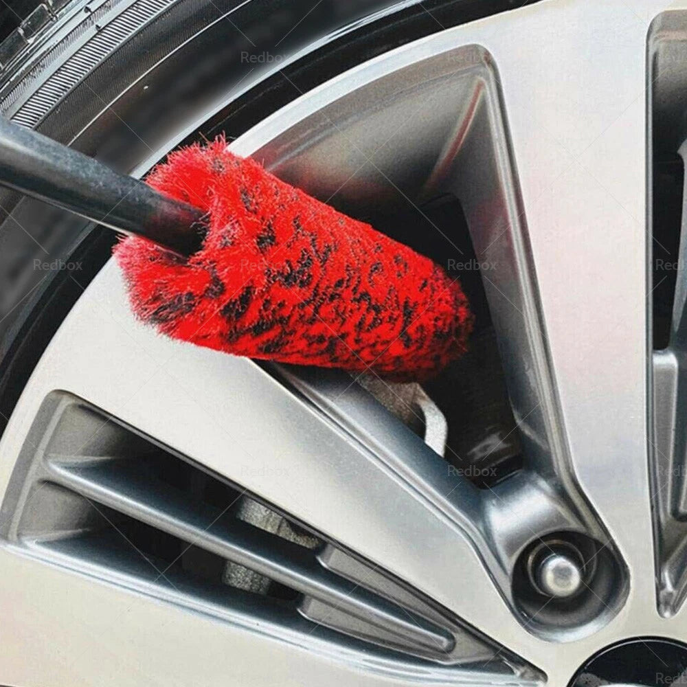 Set of 3 Wheel Woolies Alloy Wheel Cleaning Brush Kit