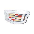 Chrome Laser Etched Class 3 Trailer Hitch Plug for Cadillac T.CAD3.CC