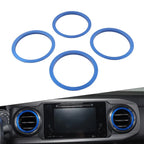 A/C Vent Ring Trim Covers for Toyota Tacoma (2016-2022)