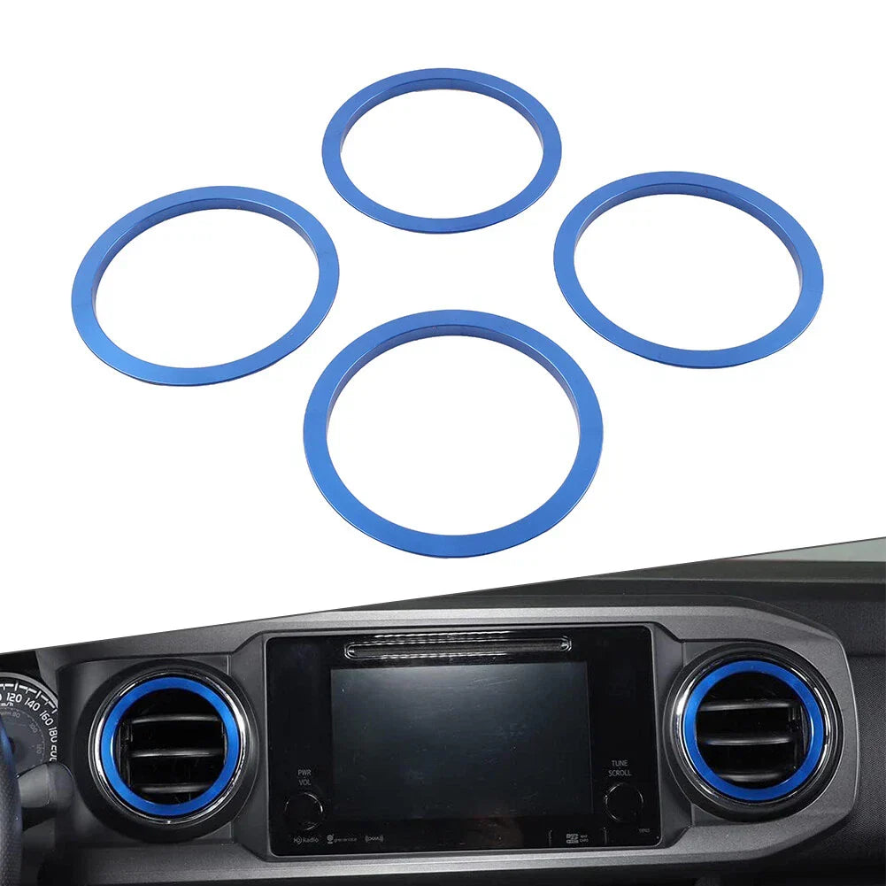 A/C Vent Ring Trim Covers for Toyota Tacoma (2016-2022)