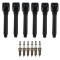 Set of 6 Ignition Coils & Spark Plugs for Volkswagen Routan V6 (2009–2010)